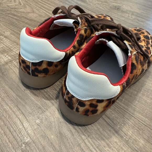 Steve Madden Women's Tux Leopard Low-Top Sneakers - Picture 3 of 4